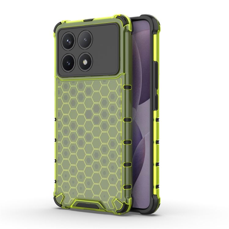 Odolný kryt Honeycomb Armor zelený – Xiaomi Poco X6 Pro | Kryty na mobil Kryty na mobil | Odolný kryt Honeycomb Armor zelený – Xiaomi Poco X6 Pro | Kryty na mobil