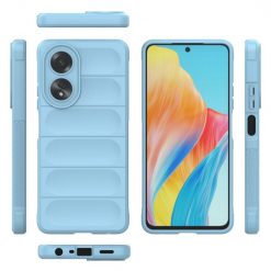 Kryty na mobil | Odolný kryt Magic Shield bledomodrý – Oppo A58 | Kryty na mobil
