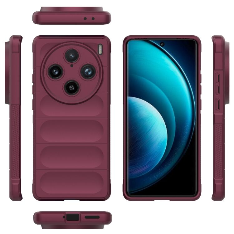 Odolný kryt Magic Shield bordový – Vivo X100 Pro | Kryty na mobil Kryty na mobil | Odolný kryt Magic Shield bordový – Vivo X100 Pro | Kryty na mobil
