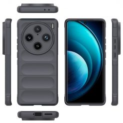 Odolný kryt Magic Shield tmavosivý – Vivo X100 Pro | Kryty na mobil Kryty na mobil | Odolný kryt Magic Shield tmavosivý – Vivo X100 Pro | Kryty na mobil