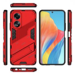 Kryty na mobil | Odolný Kryt Punk armor case červený – Oppo A58 | Kryty na mobil