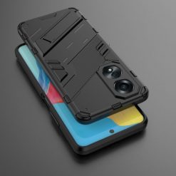 Kryty na mobil | Odolný Kryt Punk armor case čierny – Oppo A58 | Kryty na mobil