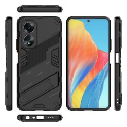 Kryty na mobil | Odolný Kryt Punk armor case čierny – Oppo A58 | Kryty na mobil