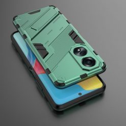 Kryty na mobil | Odolný Kryt Punk armor case zelený – Oppo A58 | Kryty na mobil