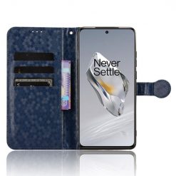 Peňaženkové puzdro Honeycomb Dot Texture Case modré – OnePlus 12 | Kryty na mobil Kryty na mobil | Peňaženkové puzdro Honeycomb Dot Texture Case modré – OnePlus 12 | Kryty na mobil