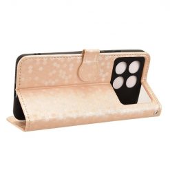 Peňaženkové puzdro Honeycomb Dot Texture Case zlaté – Xiaomi Poco X6 Pro | Kryty na mobil Kryty na mobil | Peňaženkové puzdro Honeycomb Dot Texture Case zlaté – Xiaomi Poco X6 Pro | Kryty na mobil