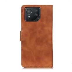 Kryty na mobil | Peňaženkové puzdro Khazneh hnedé – Asus ROG Phone 8 / 8 Pro | Kryty na mobil