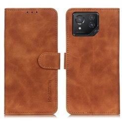 Kryty na mobil | Peňaženkové puzdro Khazneh hnedé – Asus ROG Phone 8 / 8 Pro | Kryty na mobil