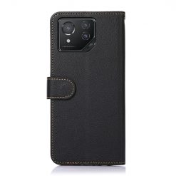 Kryty na mobil | Peňaženkové puzdro Khazneh RFID case čierne – Asus ROG Phone 8 / 8 Pro | Kryty na mobil