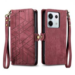 Peňaženkové puzdro Purse case červené – Xiaomi Redmi Note 13 Pro (4G)