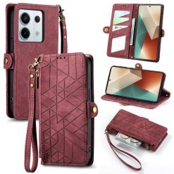 Peňaženkové puzdro Purse case červené – Xiaomi Redmi Note 13 Pro (4G) | Kryty na mobil Kryty na mobil | Peňaženkové puzdro Purse case červené – Xiaomi Redmi Note 13 Pro (4G) | Kryty na mobil