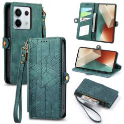 Kryty na mobil | Peňaženkové puzdro Purse case zelené – Xiaomi Redmi Note 13 Pro (4G) | Kryty na mobil