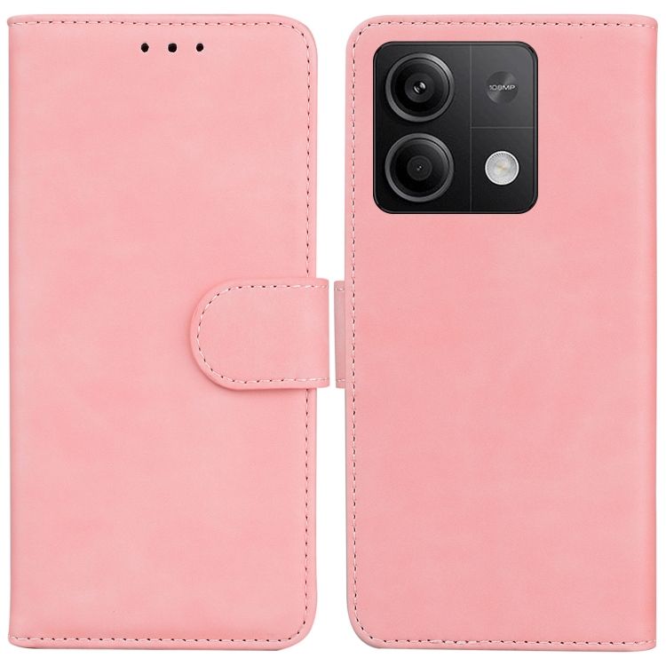 Peňaženkové puzdro Solid bledoružové – Xiaomi Redmi Note 13 5G | Kryty na mobil Kryty na mobil | Peňaženkové puzdro Solid bledoružové – Xiaomi Redmi Note 13 5G | Kryty na mobil