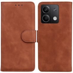 Peňaženkové puzdro Solid hnedé – Xiaomi Redmi Note 13 5G | Kryty na mobil Kryty na mobil | Peňaženkové puzdro Solid hnedé – Xiaomi Redmi Note 13 5G | Kryty na mobil