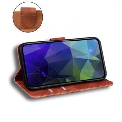 Peňaženkové puzdro Solid hnedé – Xiaomi Redmi Note 13 5G | Kryty na mobil Kryty na mobil | Peňaženkové puzdro Solid hnedé – Xiaomi Redmi Note 13 5G | Kryty na mobil