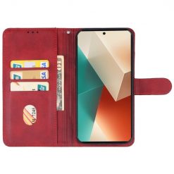 Kryty na mobil | Peňaženkové puzdro Splendid case červené – Xiaomi Redmi Note 13 (4G) | Kryty na mobil