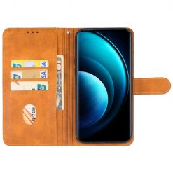 Kryty na mobil | Peňaženkové puzdro Splendid case hnedé – Vivo X100 Pro | Kryty na mobil
