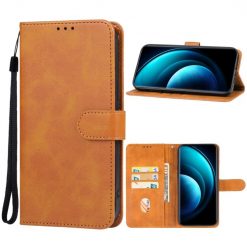 Kryty na mobil | Peňaženkové puzdro Splendid case hnedé – Vivo X100 Pro | Kryty na mobil