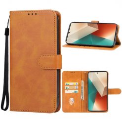 Kryty na mobil | Peňaženkové puzdro Splendid case hnedé – Xiaomi Redmi Note 13 (4G) | Kryty na mobil