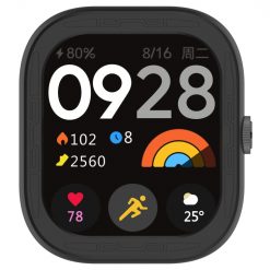 Kryty na mobil | Puzdro Splendid case čierne pre Xiaomi Redmi Watch 4 | Kryty na mobil