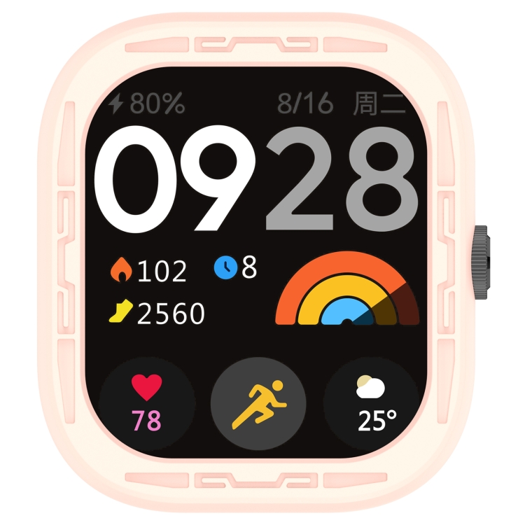 Puzdro Splendid case ružové pre Xiaomi Redmi Watch 4 | Kryty na mobil Kryty na mobil | Puzdro Splendid case ružové pre Xiaomi Redmi Watch 4 | Kryty na mobil