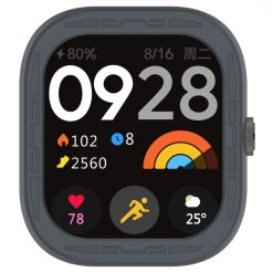 Kryty na mobil | Puzdro Splendid case tmavosivé pre Xiaomi Redmi Watch 4 | Kryty na mobil