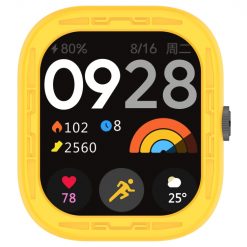 Kryty na mobil | Puzdro Splendid case žlté pre Xiaomi Redmi Watch 4 | Kryty na mobil