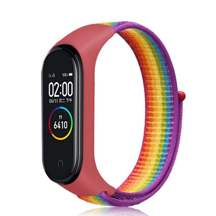 Remienok Cloth Wristband dúhový pre Xiaomi Smart Band 7 | Kryty na mobil Kryty na mobil | Remienok Cloth Wristband dúhový pre Xiaomi Smart Band 7 | Kryty na mobil