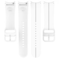 Remienok Groove Wristband biely pre Samsung Galaxy Watch 6 Classic (43mm / 47mm) a Watch 6 (40mm / 44mm) | Kryty na mobil Kryty na mobil | Remienok Groove Wristband biely pre Samsung Galaxy Watch 6 Classic (43mm / 47mm) a Watch 6 (40mm / 44mm) | Kryty na mobil