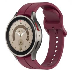 Remienok Groove Wristband bordový pre Samsung Galaxy Watch 6 Classic (43mm / 47mm) a Watch 6 (40mm / 44mm)