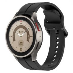 Kryty na mobil | Remienok Groove Wristband čierny pre Samsung Galaxy Watch 6 Classic (43mm / 47mm) a Watch 6 (40mm / 44mm) | Kryty na mobil