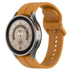 Remienok Groove Wristband oranžový pre Samsung Galaxy Watch 6 Classic (43mm / 47mm) a Watch 6 (40mm / 44mm)