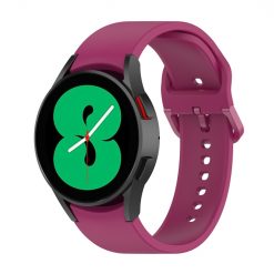 Remienok Smooth Wristband bordový pre Samsung Galaxy Watch 5 (40mm / 44mm) a Watch 5 Pro 45mm