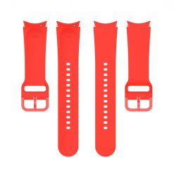 Kryty na mobil | Remienok Smooth Wristband červený pre Samsung Galaxy Watch 5 (40mm / 44mm) a Watch 5 Pro 45mm | Kryty na mobil