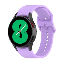 Remienok Smooth Wristband fialový pre Samsung Galaxy Watch 5 (40mm / 44mm) a Watch 5 Pro 45mm