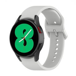 Remienok Smooth Wristband sivý pre Samsung Galaxy Watch 5 (40mm / 44mm) a Watch 5 Pro 45mm