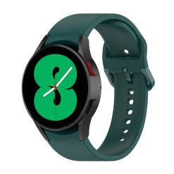 Remienok Smooth Wristband tmavozelený pre Samsung Galaxy Watch 5 (40mm / 44mm) a Watch 5 Pro 45mm