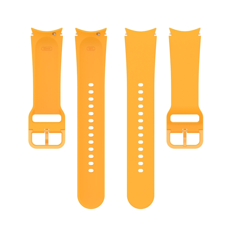 Remienok Smooth Wristband žltý pre Samsung Galaxy Watch 5 (40mm / 44mm) a Watch 5 Pro 45mm | Kryty na mobil Kryty na mobil | Remienok Smooth Wristband žltý pre Samsung Galaxy Watch 5 (40mm / 44mm) a Watch 5 Pro 45mm | Kryty na mobil