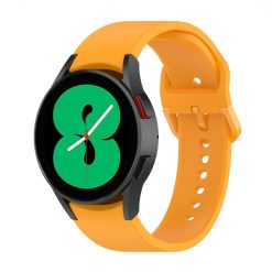 Kryty na mobil | Remienok Smooth Wristband žltý pre Samsung Galaxy Watch 5 (40mm / 44mm) a Watch 5 Pro 45mm | Kryty na mobil