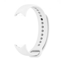 Kryty na mobil | Remienok Solid Wristband biely pre Xiaomi Smart Band 8 | Kryty na mobil