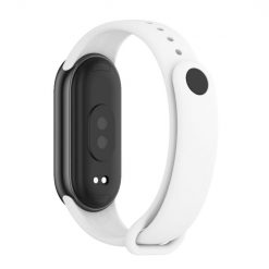 Kryty na mobil | Remienok Solid Wristband biely pre Xiaomi Smart Band 8 | Kryty na mobil