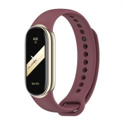 Kryty na mobil | Remienok Solid Wristband bordový pre Xiaomi Smart Band 8 | Kryty na mobil