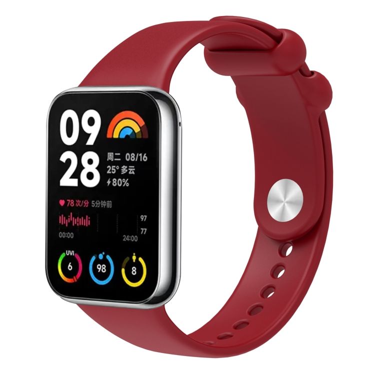 Remienok Solid Wristband bordový pre Xiaomi Smart Band 8 Pro / Smart Band 9 Pro | Kryty na mobil Kryty na mobil | Remienok Solid Wristband bordový pre Xiaomi Smart Band 8 Pro / Smart Band 9 Pro | Kryty na mobil