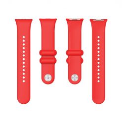 Kryty na mobil | Remienok Solid Wristband červený pre Xiaomi Smart Band 8 Pro / Smart Band 9 Pro | Kryty na mobil