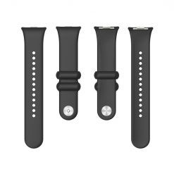 Kryty na mobil | Remienok Solid Wristband čierny pre Xiaomi Smart Band 8 Pro / Smart Band 9 Pro | Kryty na mobil