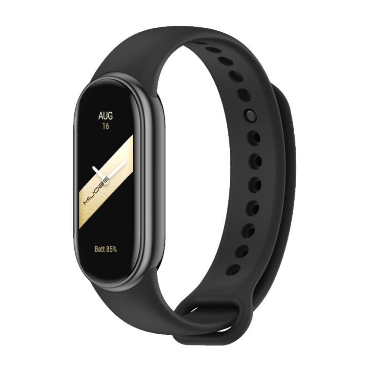 Remienok Solid Wristband čierny pre Xiaomi Smart Band 8 | Kryty na mobil Kryty na mobil | Remienok Solid Wristband čierny pre Xiaomi Smart Band 8 | Kryty na mobil