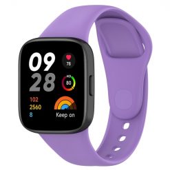 Remienok Solid Wristband fialový pre Xiaomi Redmi Watch 3