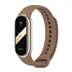 Kryty na mobil | Remienok Solid Wristband hnedý pre Xiaomi Smart Band 8 | Kryty na mobil