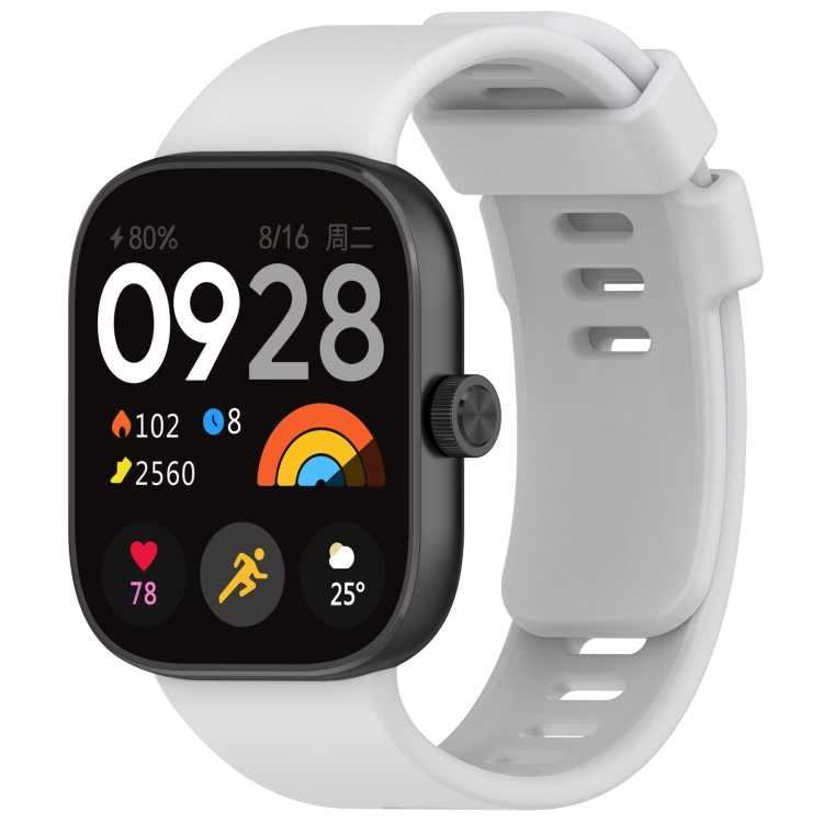 Remienok Solid Wristband sivý pre Xiaomi Redmi Watch 4 | Kryty na mobil Kryty na mobil | Remienok Solid Wristband sivý pre Xiaomi Redmi Watch 4 | Kryty na mobil