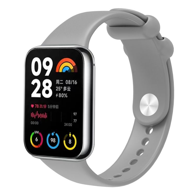 Remienok Solid Wristband sivý pre Xiaomi Smart Band 8 Pro / Smart Band 9 Pro | Kryty na mobil Kryty na mobil | Remienok Solid Wristband sivý pre Xiaomi Smart Band 8 Pro / Smart Band 9 Pro | Kryty na mobil